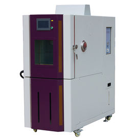 معدات الاختبار تحكم PLC بدرجة حرارة عالية منخفضة التسخين السريع ، غرفة اختبار تأثير التسخين